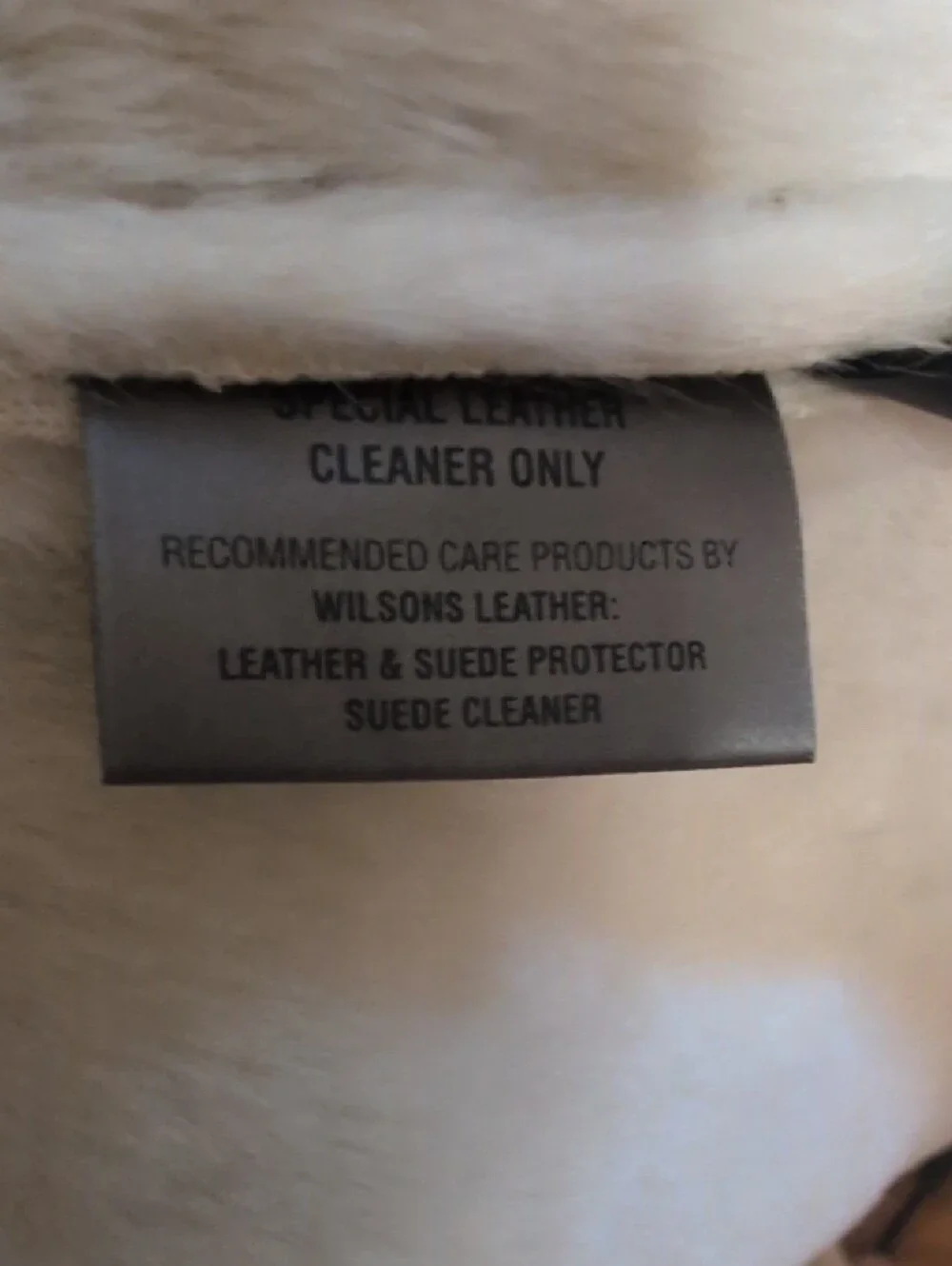 Wilson Leather Coat with Embossed Logo Detail - Picture 7 of 8